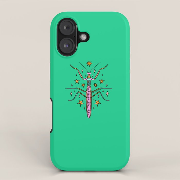 Sagittarius Praying Mantis iPhone Case Gallery Image 1