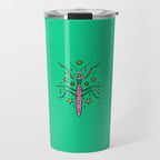 Sagittarius Praying Mantis Travel Mug Gallery Image 1