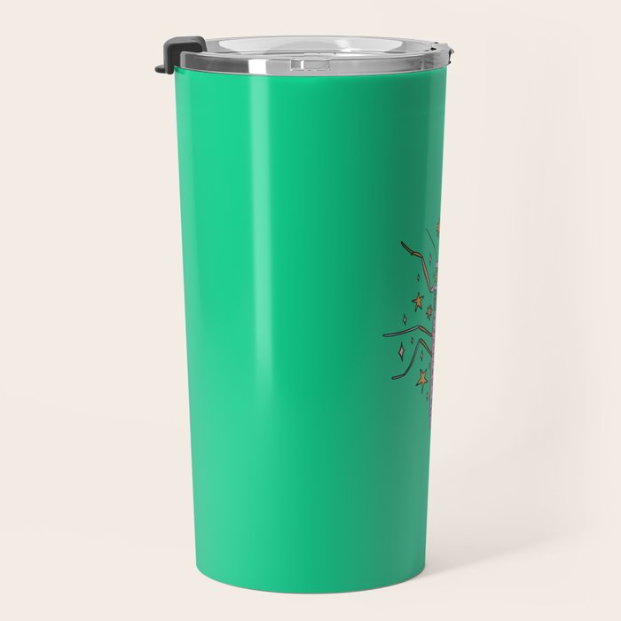 Sagittarius Praying Mantis Travel Mug Gallery Image 3