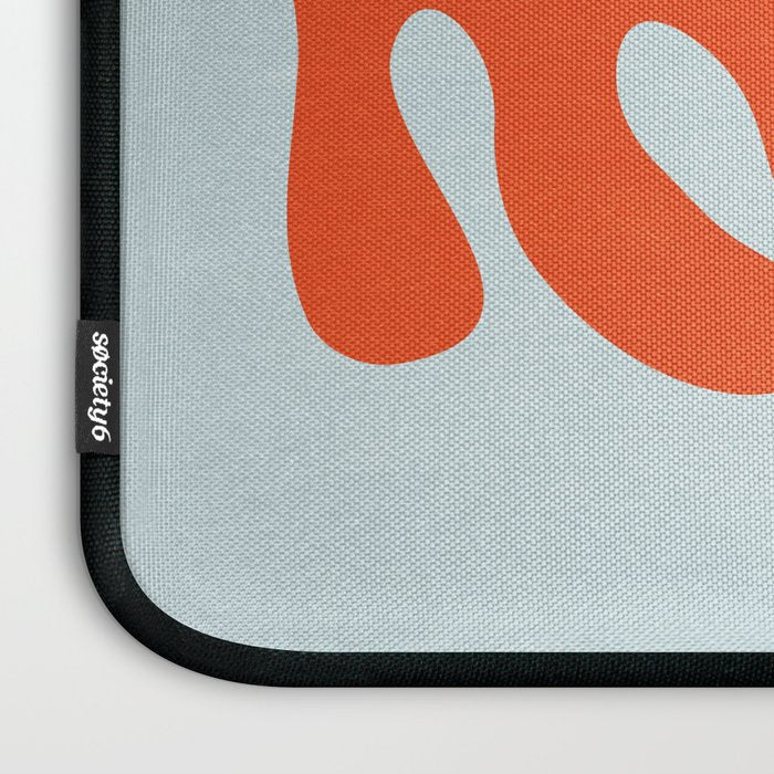 Fire Red: Wild Leaf | Matisse Foliage Paper Cutouts 01 Laptop Sleeve Gallery Image 3