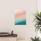 An Abstract Beach Walk Along The Shore Poster Gallery Image 2