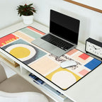 Abstract Mixed Media Collage #7 Desk Mat Gallery Image 2