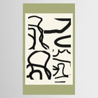 Abstract line art 191 Tablecloth Gallery Image 2