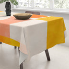 mid century geometry sunny 4 Tablecloth Gallery Image 3