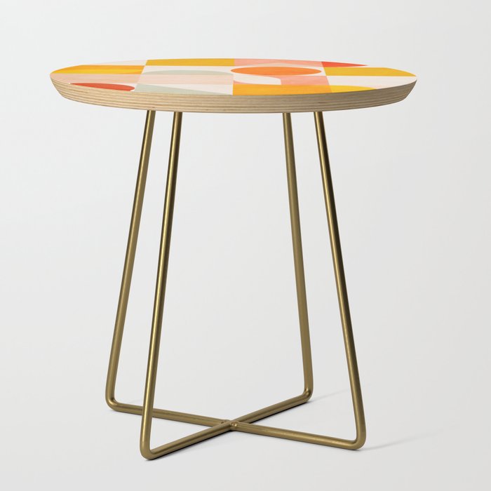 mid century geometry sunny 4 Side Table Gallery Image 1