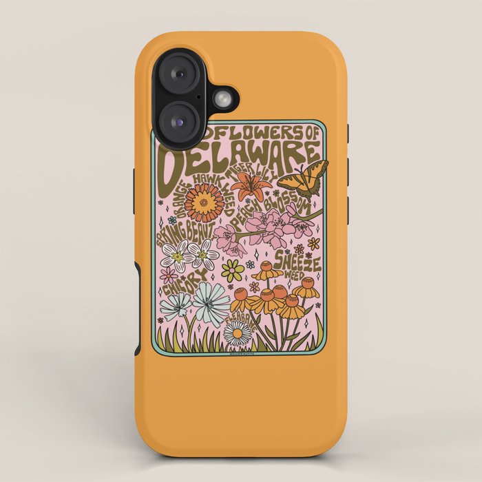 Delaware Wildflowers iPhone Case Gallery Image 1