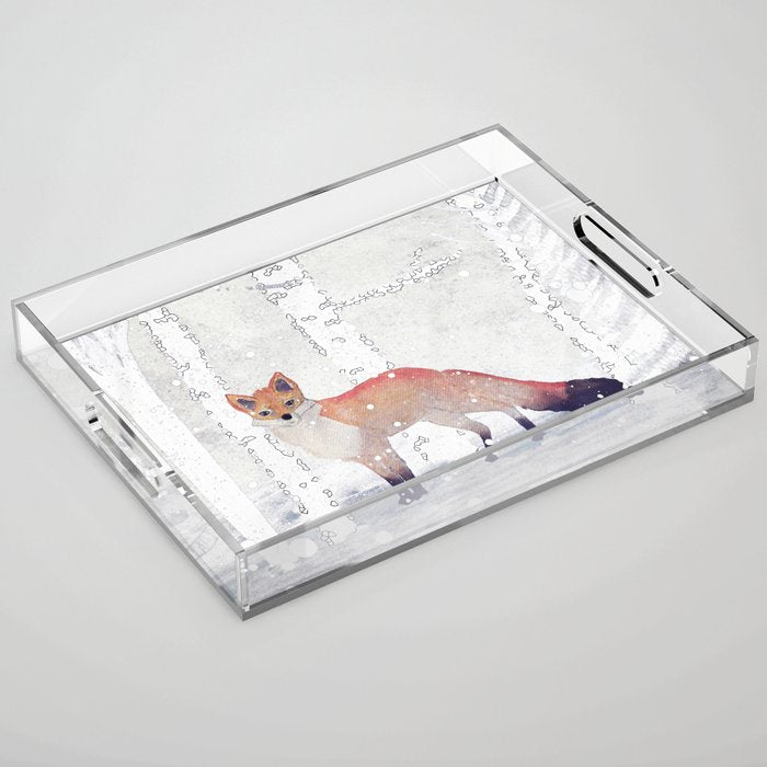 FOX FOX FOX Acrylic Tray Gallery Image 1
