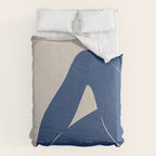 Woman Nude in Blue Comforter Gallery Image 6