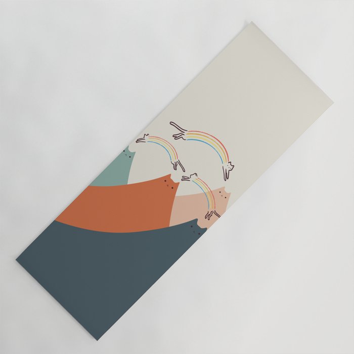 Cat Landscape 101 Yoga Mat Gallery Image 1