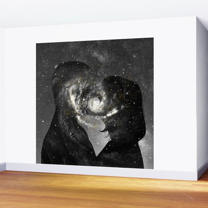 The way our souls melted. Wall Mural Gallery Image 2