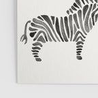Zebras - Black & White Palette Poster Gallery Image 3