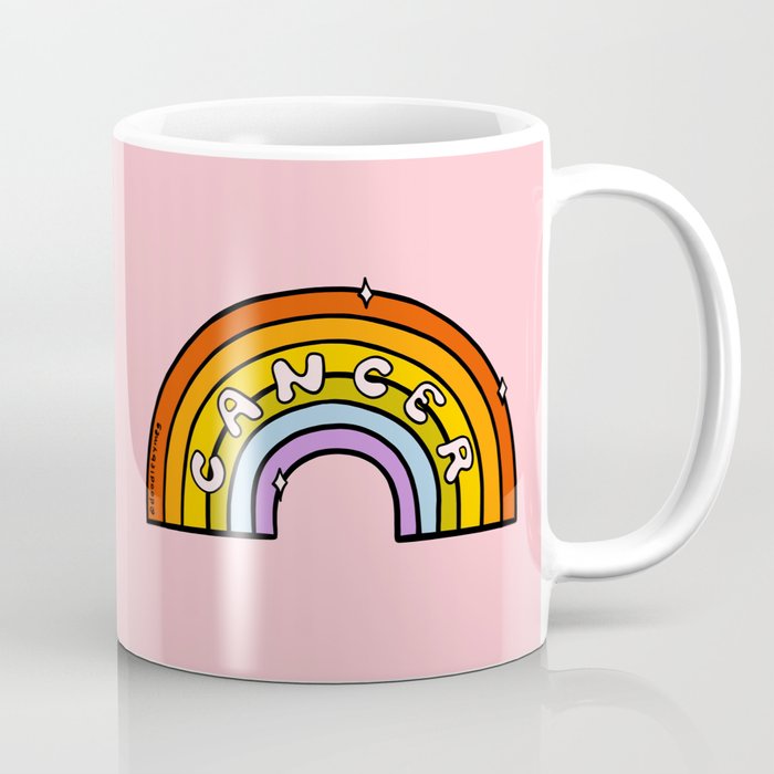 Cancer Rainbow Coffee Mug Gallery Image 1