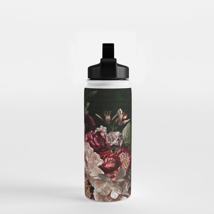 Deepest Night Flower Bouquet  Water Bottle Gallery Image 2