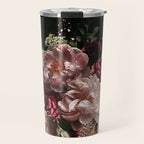 Deepest Night Flower Bouquet  Travel Mug Gallery Image 1