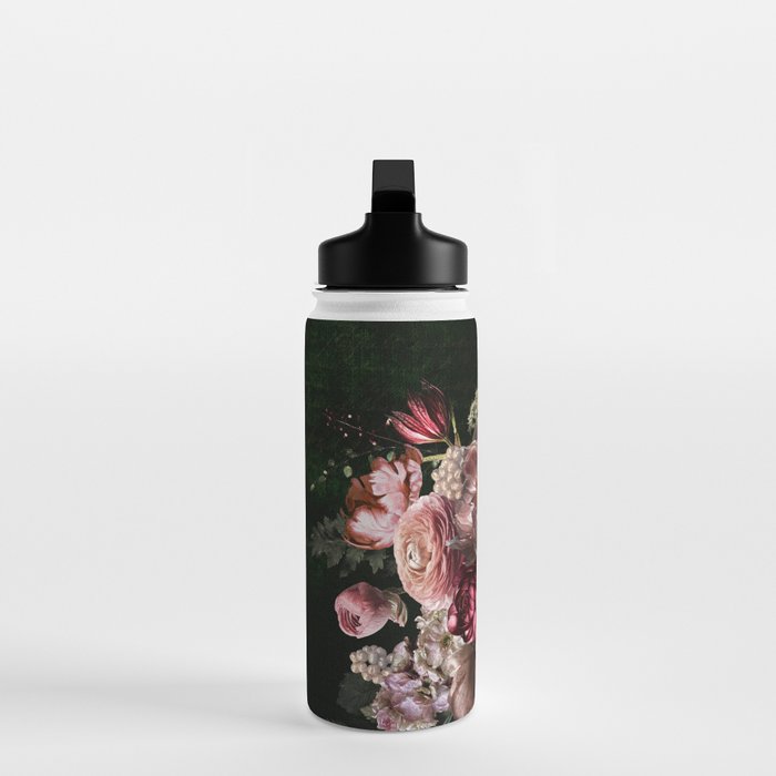 Deepest Night Flower Bouquet  Water Bottle Gallery Image 3