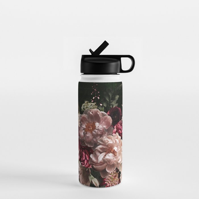 Deepest Night Flower Bouquet  Water Bottle Gallery Image 1