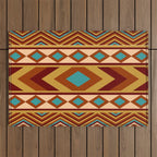 Southwestern Navajo Outdoor Rug Gallery Image 1
