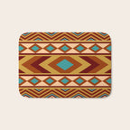 Southwestern Navajo Bath Mat Gallery Image 1