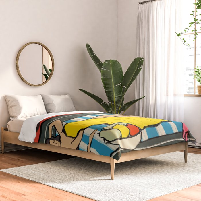 RESTING WOMAN Comforter Gallery Image 2