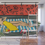 RESTING WOMAN Wall Mural Gallery Image 1