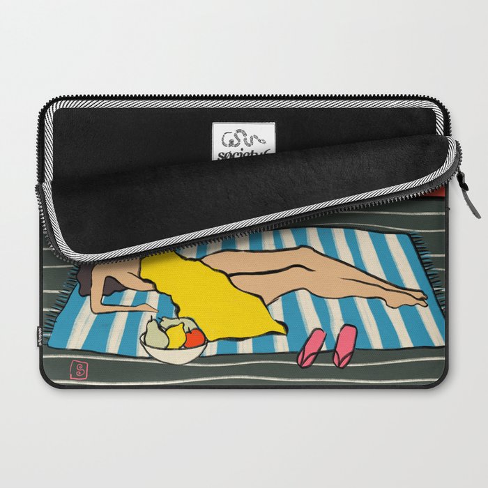 RESTING WOMAN Laptop Sleeve Gallery Image 2