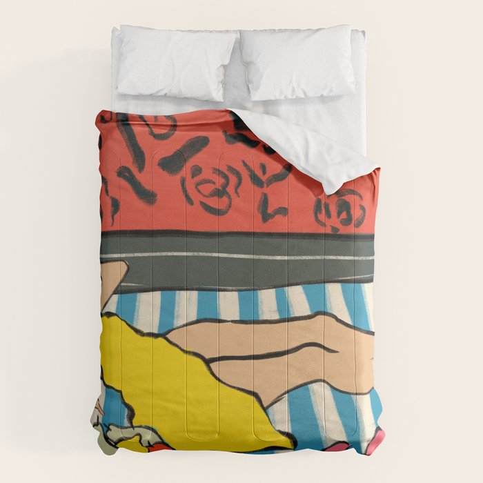 RESTING WOMAN Comforter Gallery Image 6