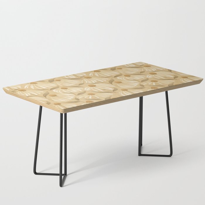 Dancing Daisies - gold Coffee Table Gallery Image 1