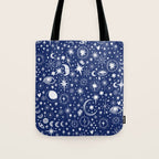 Magic love 1BW Tote Bag Gallery Image 1