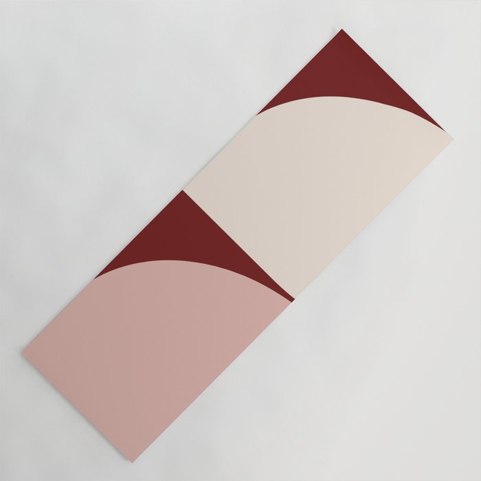 Almond Abstract XIX Yoga Mat Gallery Image 1