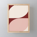 Almond Abstract XIX Mini Art Print Gallery Image 1