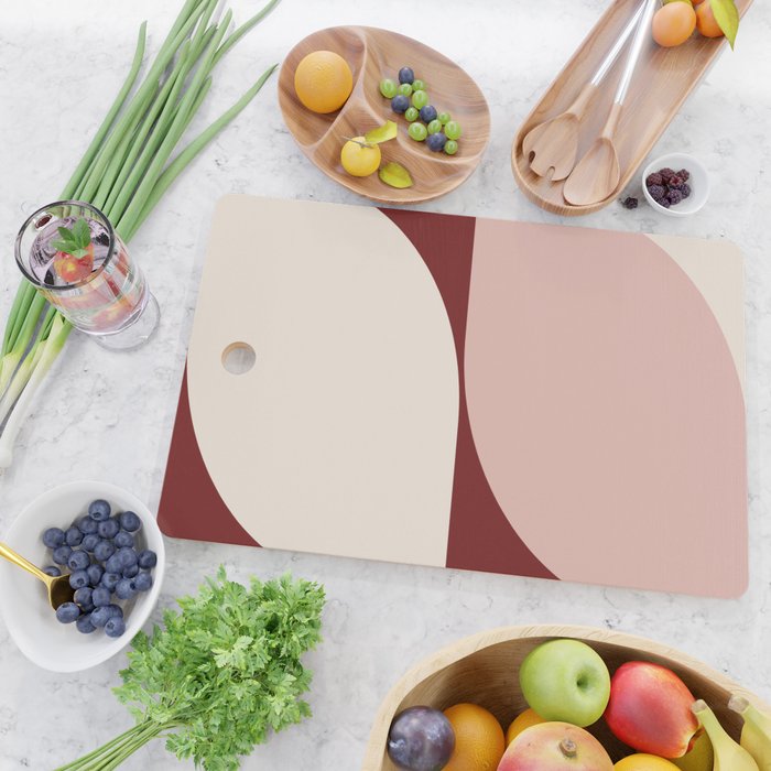 Almond Abstract XIX Cutting Board Gallery Image 2
