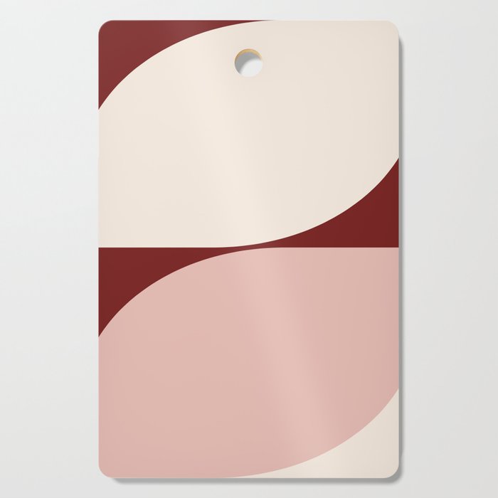 Almond Abstract XIX Cutting Board Gallery Image 1