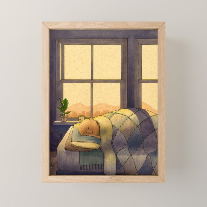 Nap Mini Art Print Gallery Image 1