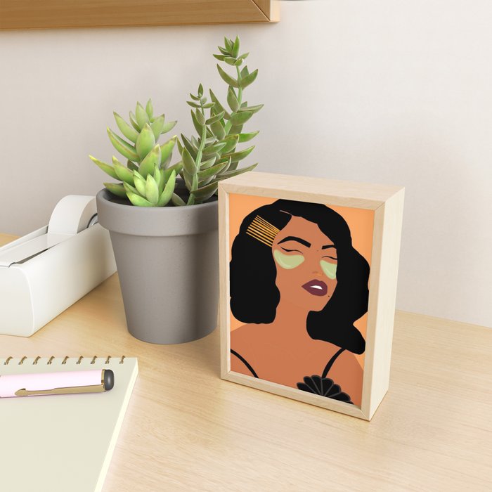 Mean Greens Mini Art Print Gallery Image 2