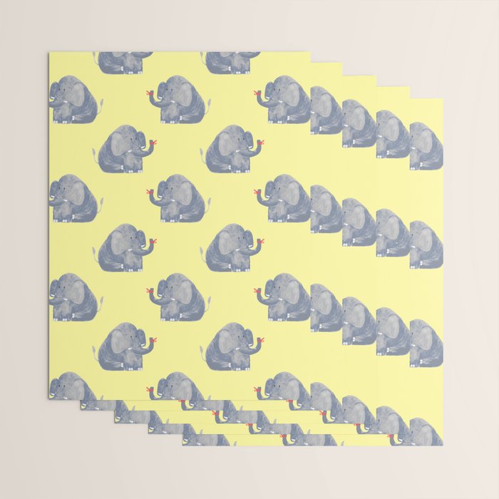 Elephant never forgets Wrapping Paper Gallery Image 3