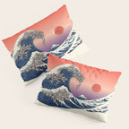 The Great Wave of Sloth Pillow Sham Gallery Image 3
