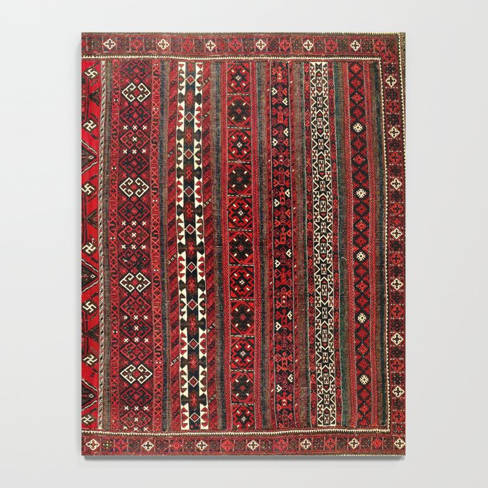 Baluch Flatweave  Antique Afghanistan  Rug Print Notebook Gallery Image 4