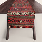 Baluch Flatweave  Antique Afghanistan  Rug Print Table Runner Gallery Image 1