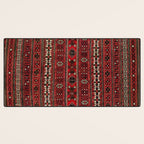 Baluch Flatweave  Antique Afghanistan  Rug Print Desk Mat Gallery Image 3