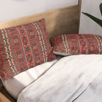 Baluch Flatweave  Antique Afghanistan  Rug Print Pillow Sham Gallery Image 2