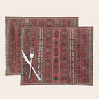 Baluch Flatweave  Antique Afghanistan  Rug Print Placemat Gallery Image 1