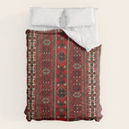Baluch Flatweave  Antique Afghanistan  Rug Print Duvet Cover Gallery Image 6