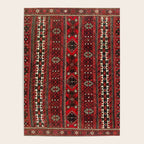Baluch Flatweave  Antique Afghanistan  Rug Print Poster Gallery Image 4