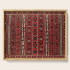 Baluch Flatweave  Antique Afghanistan  Rug Print Serving Tray Gallery Image 1