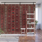 Baluch Flatweave  Antique Afghanistan  Rug Print Wall Mural Gallery Image 1