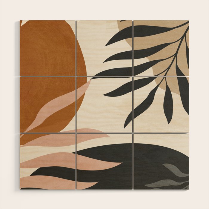 Abstract Art 54 Wood Wall Art Gallery Image 1