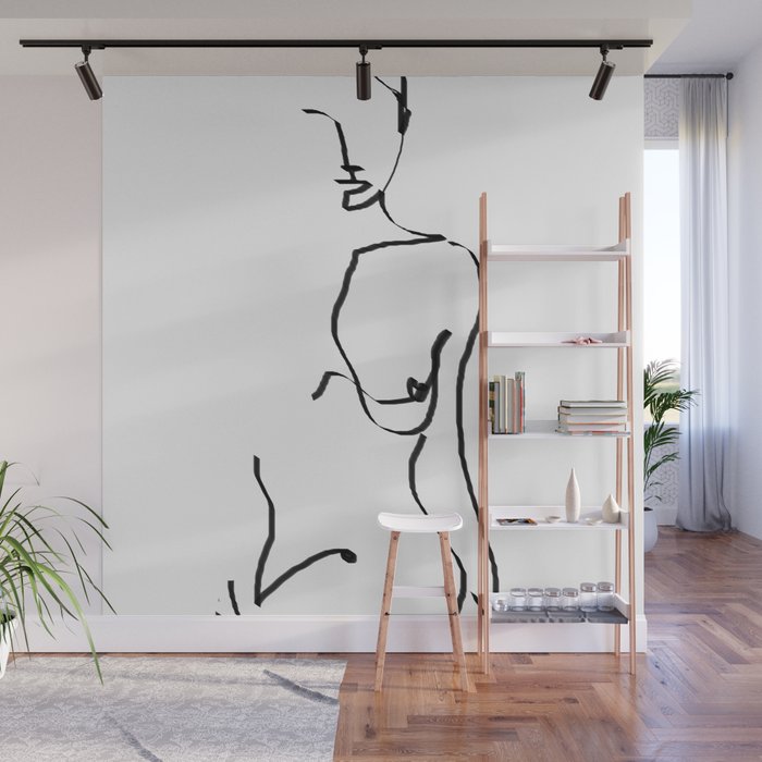 abstract nude Wall Mural Gallery Image 1