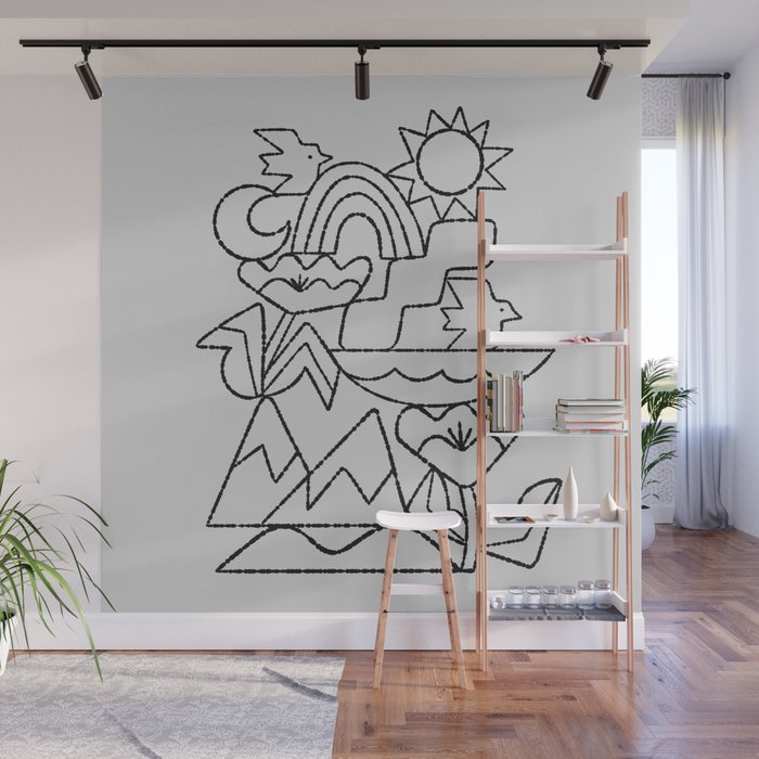 Stack No. 1 Wall Mural Gallery Image 1