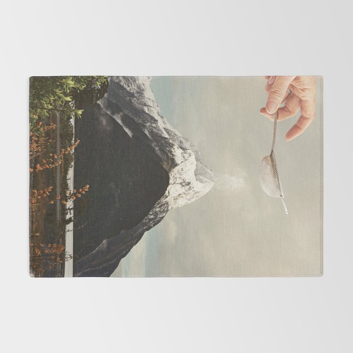 Sifted Summit - MP Snow Sugar on Mountain Peak Rug Gallery Image 2