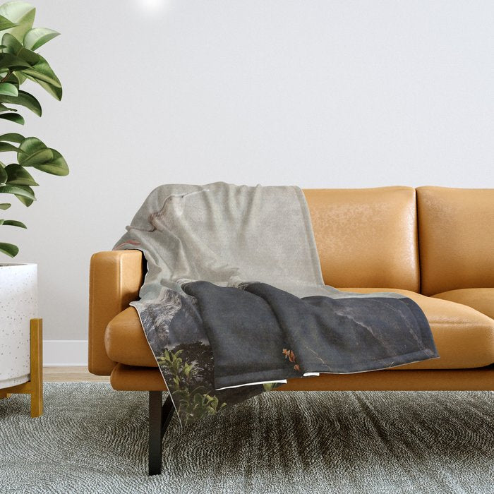 Sifted Summit - MP Snow Sugar on Mountain Peak Throw Blanket Gallery Image 1